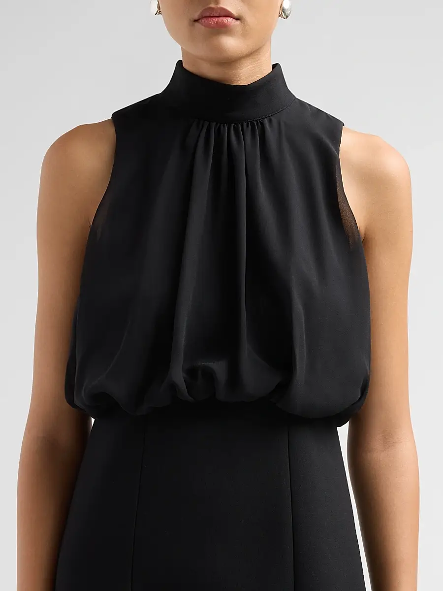 Cinq à Sept Women's Olyssia Blouson Mini Dress | Thumbnail 5 Cinq à Sept Women's Olyssia Blouson Mini Dress | Thumbnail 5