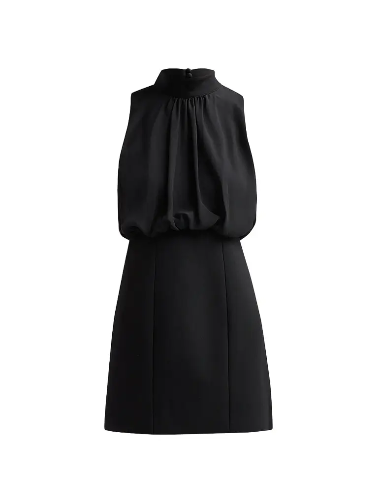 Cinq à Sept Women's Olyssia Blouson Mini Dress - Black | Image 1 Cinq à Sept Women's Olyssia Blouson Mini Dress - Black | Image 1