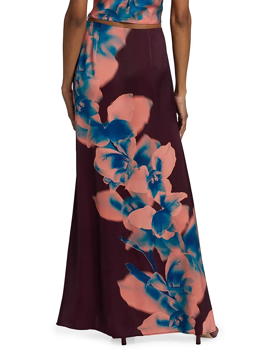 Misa Los Angeles Women's Jazz Floral Maxi Skirt | Thumbnail 5