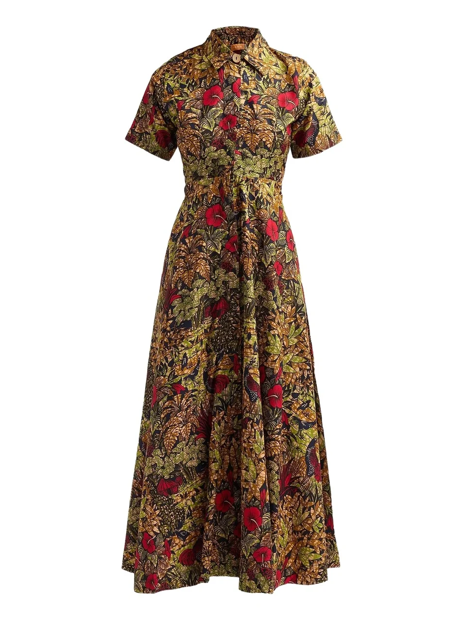 Elisamama Women's Feyi Printed Cotton Dress