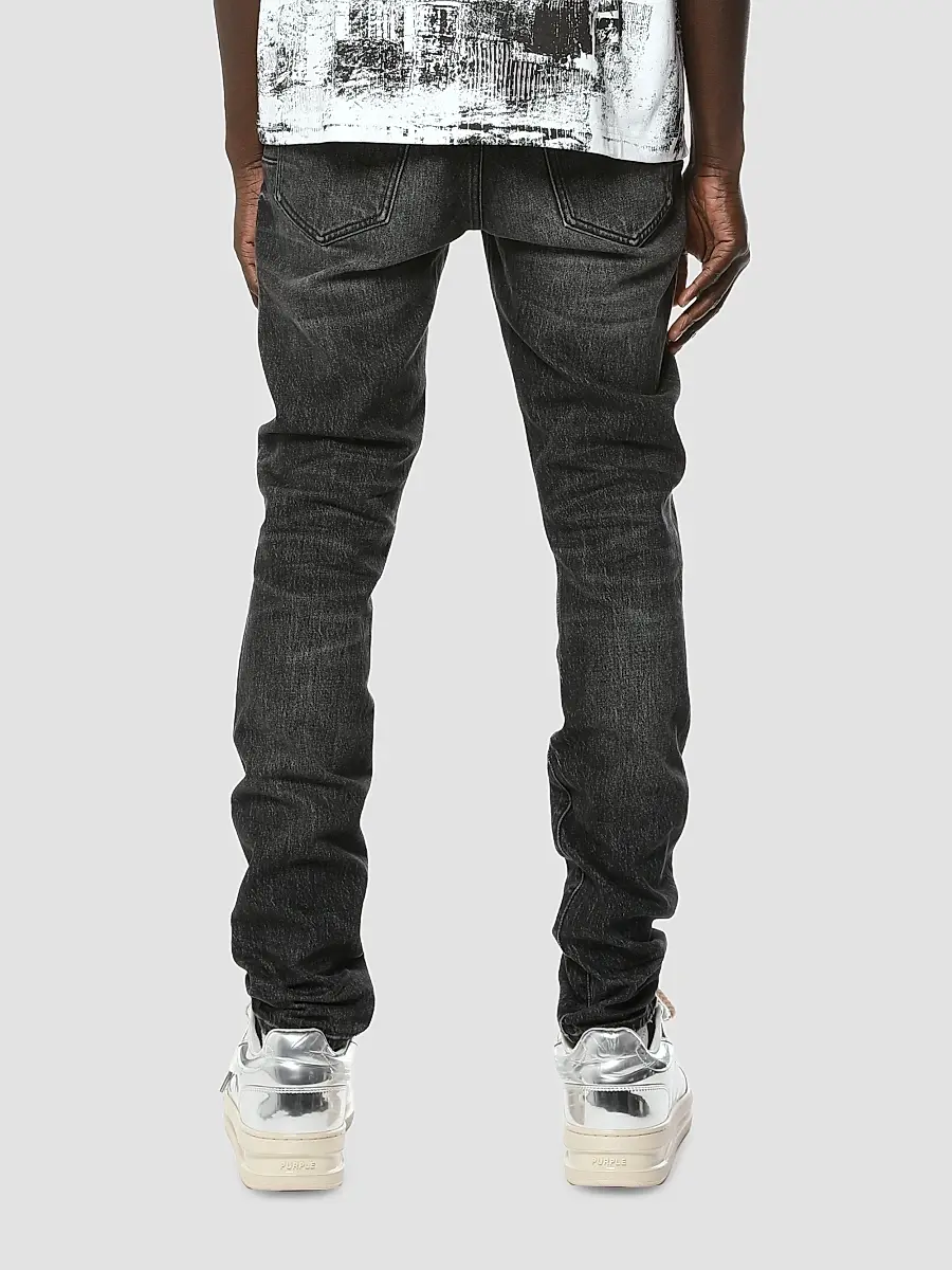 Purple Brand Men's Distressed Skinny Jeans | Thumbnail 2