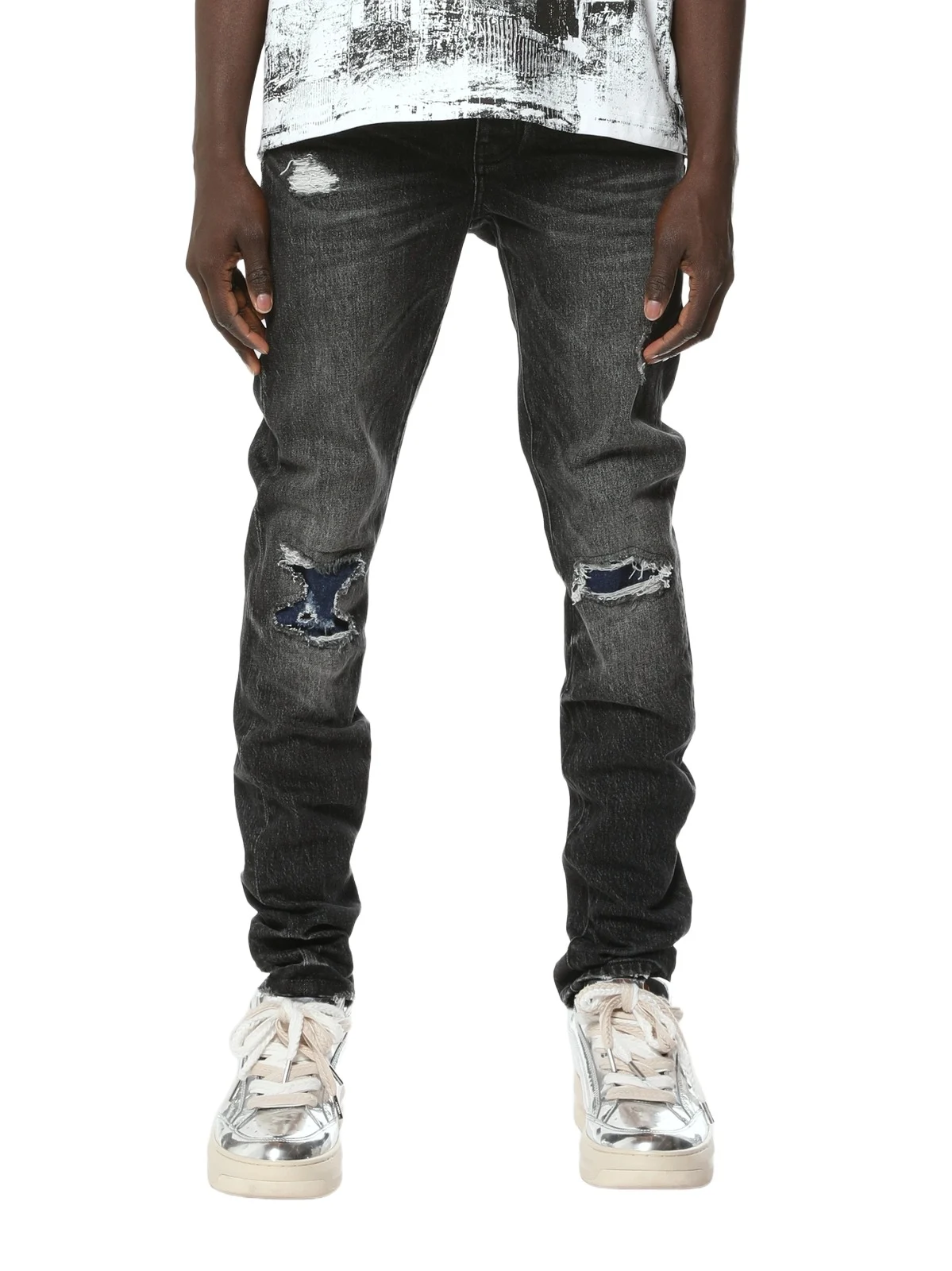Men's Distressed Skinny Jeans Men's Distressed Skinny Jeans