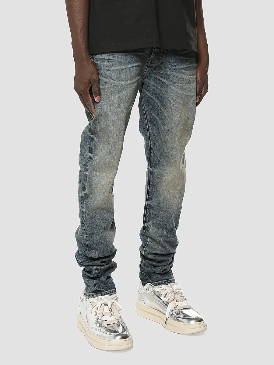 Purple Brand Men's Whiskered Straight-Leg Jeans | Thumbnail 4 Purple Brand Men's Whiskered Straight-Leg Jeans | Thumbnail 4