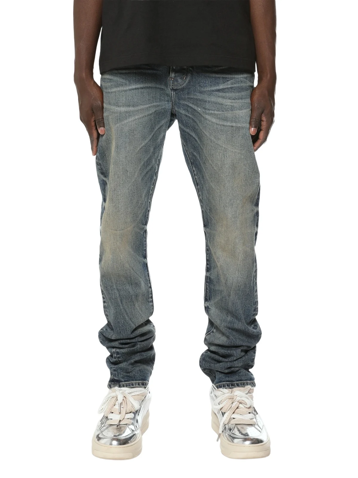 Men's Whiskered Straight-Leg Jeans Men's Whiskered Straight-Leg Jeans