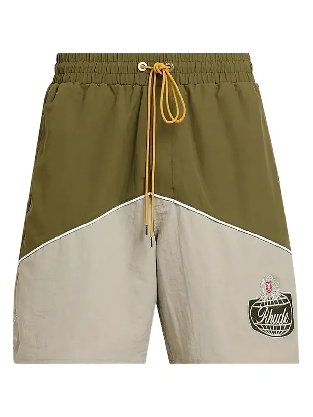 Rhude Men's Logo Track Shorts