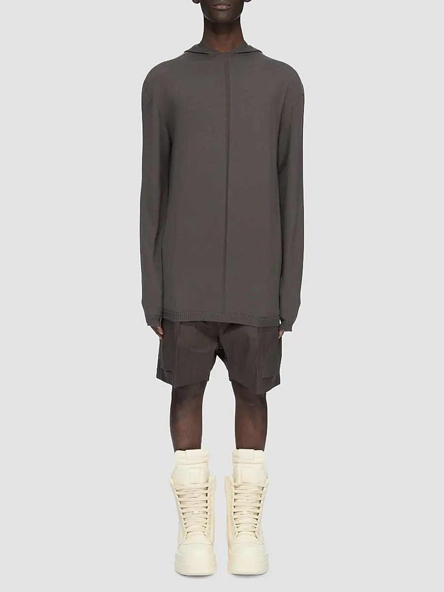 Rick Owens Men's Cargobela Drawstring Shorts | Thumbnail 2 Rick Owens Men's Cargobela Drawstring Shorts | Thumbnail 2