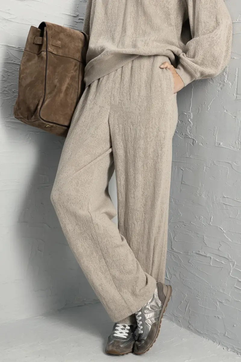 Brunello Cucinelli Lace Knit Pant | Thumbnail 2 Brunello Cucinelli Lace Knit Pant | Thumbnail 2