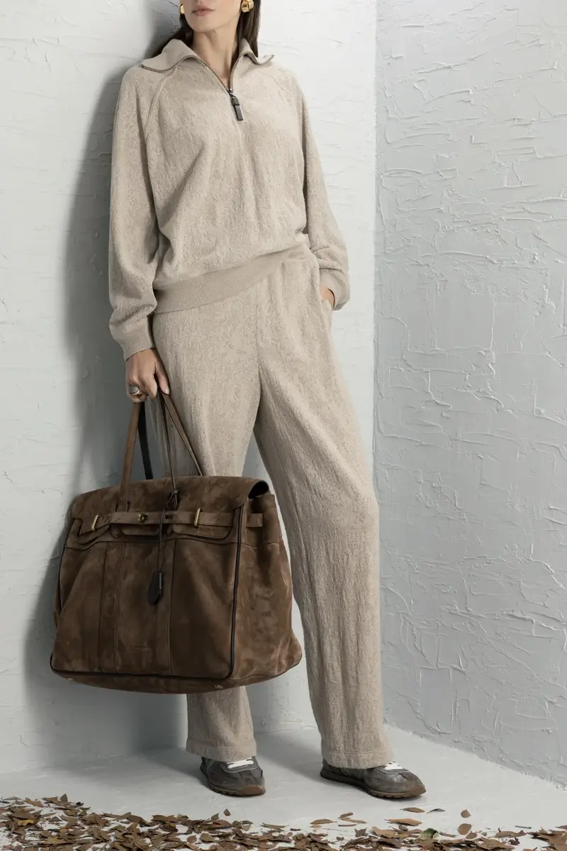 Brunello Cucinelli Lace Knit Pant | Thumbnail 3 Brunello Cucinelli Lace Knit Pant | Thumbnail 3