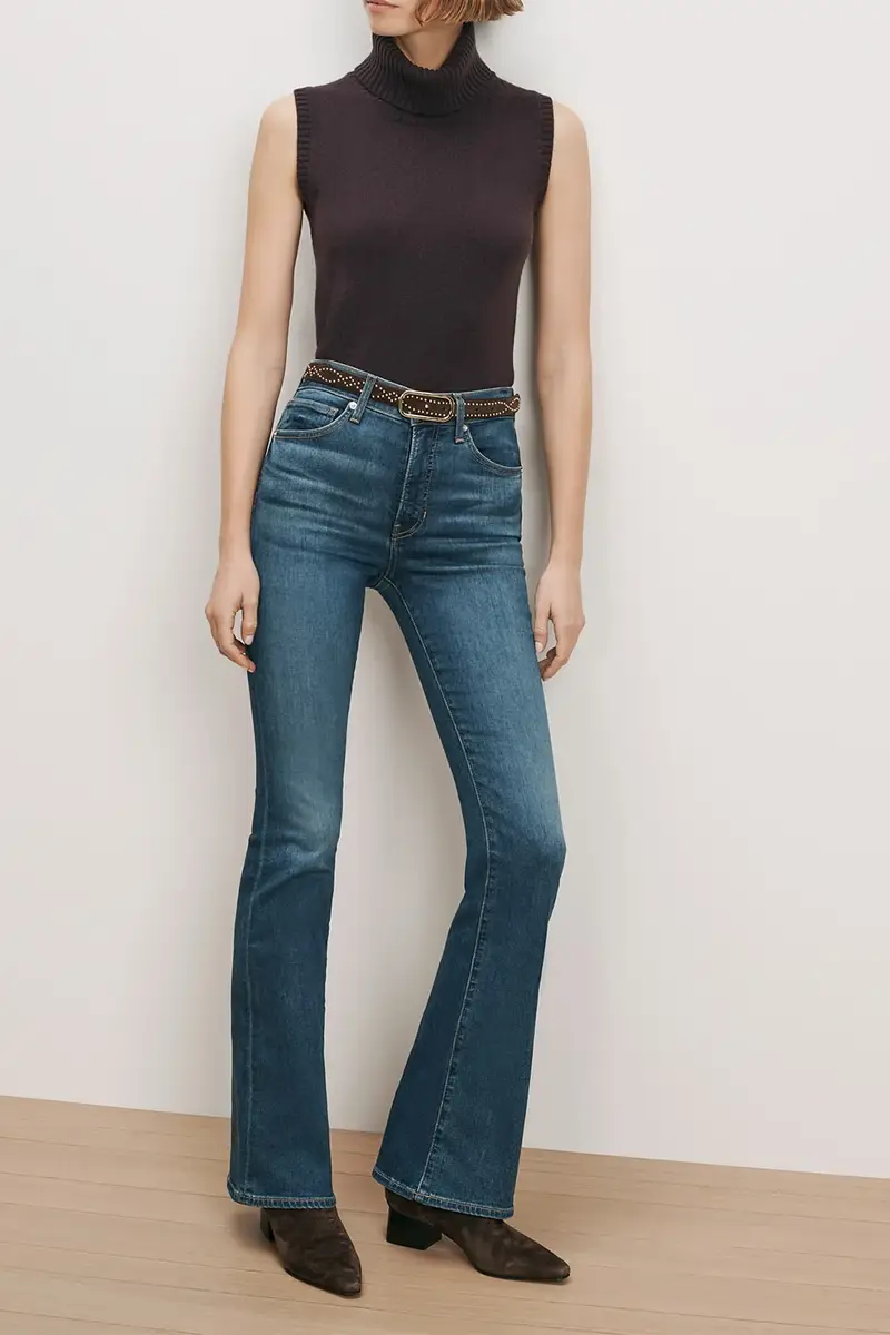 Veronica Beard Mazzy Turtleneck - Espresso | Image 1 Veronica Beard Mazzy Turtleneck - Espresso | Image 1
