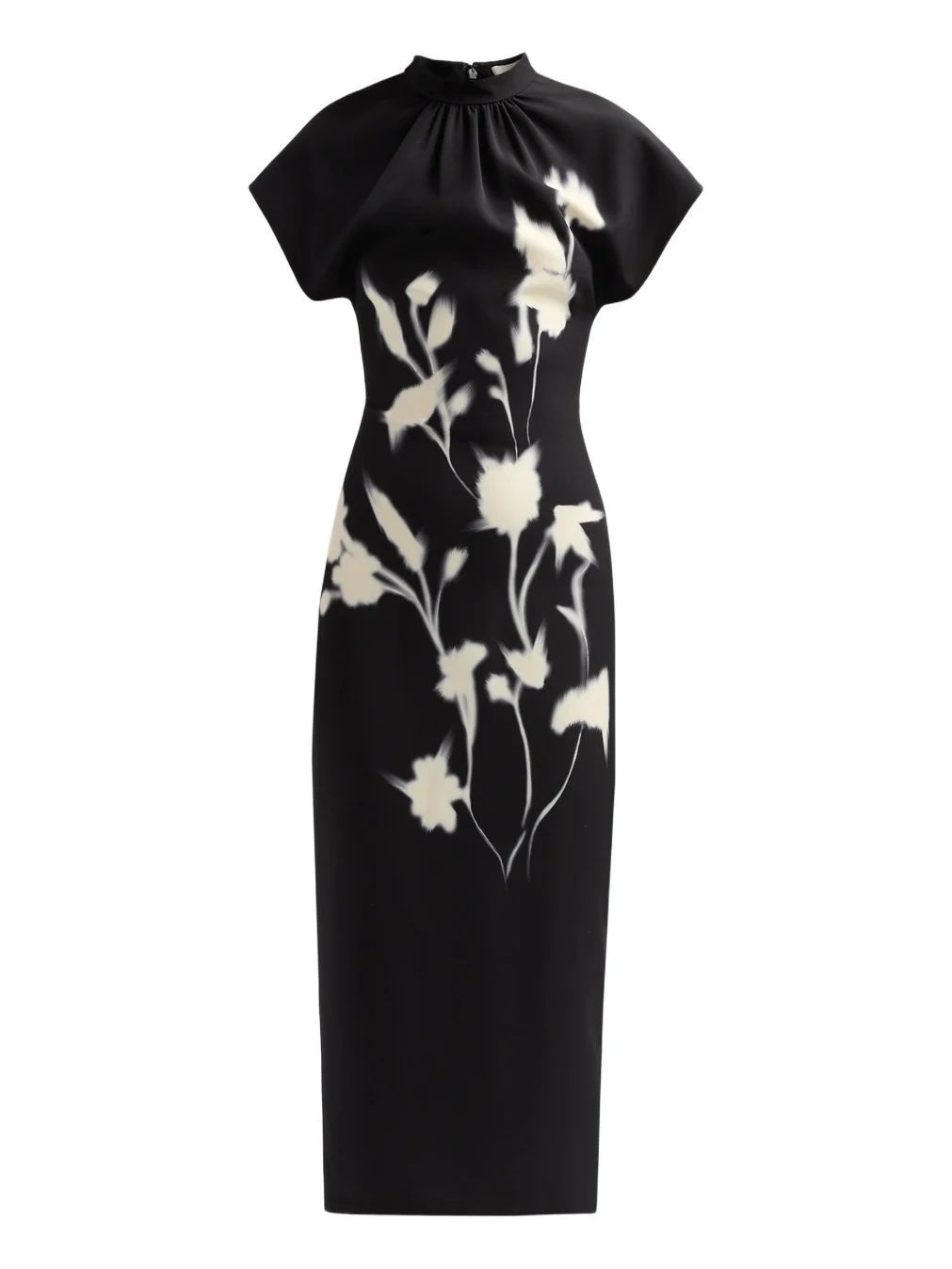 Women's Stella Floral Crepe Midi-Dress