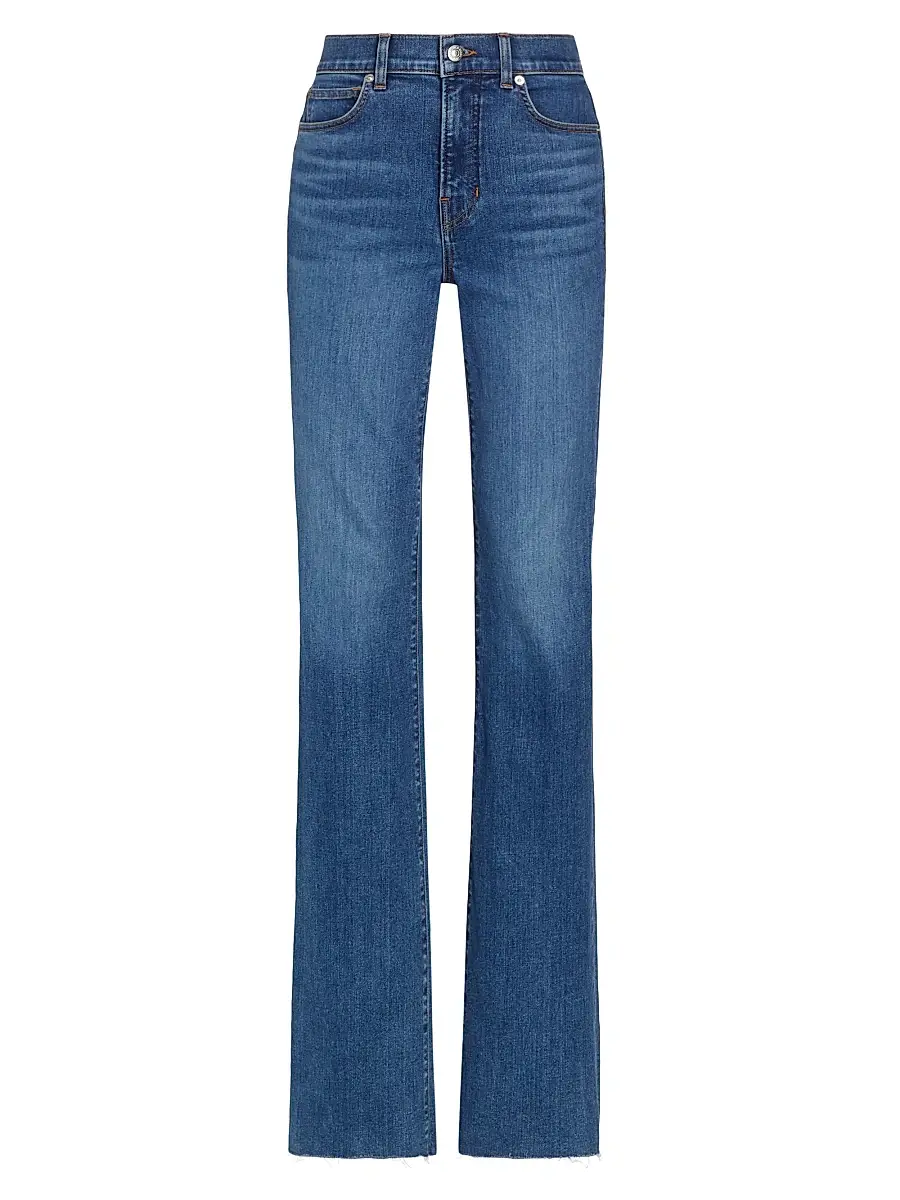 Veronica Beard Women's Cameron Boot-Cut Jeans - Serendipity | Image 1 Veronica Beard Women's Cameron Boot-Cut Jeans - Serendipity | Image 1