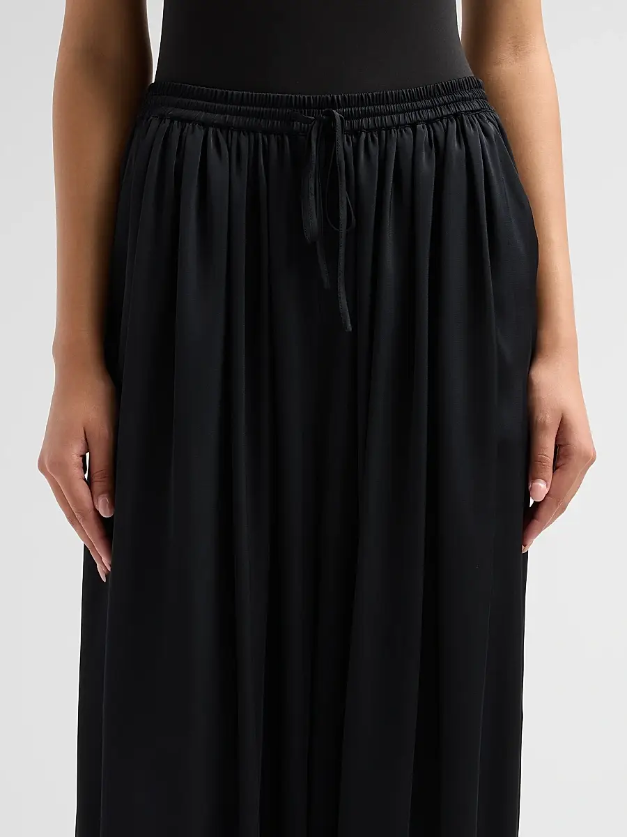 Cinq à Sept Women's Esme Pleated Satin Balloon Pants | Thumbnail 5 Cinq à Sept Women's Esme Pleated Satin Balloon Pants | Thumbnail 5