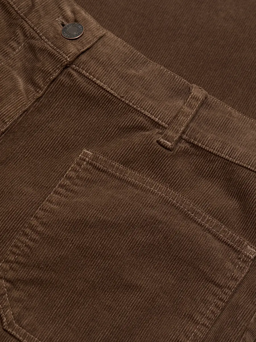 Nili Lotan Women's Florence Flared Cotton-Blend Corduroy Pants | Thumbnail 7 Nili Lotan Women's Florence Flared Cotton-Blend Corduroy Pants | Thumbnail 7