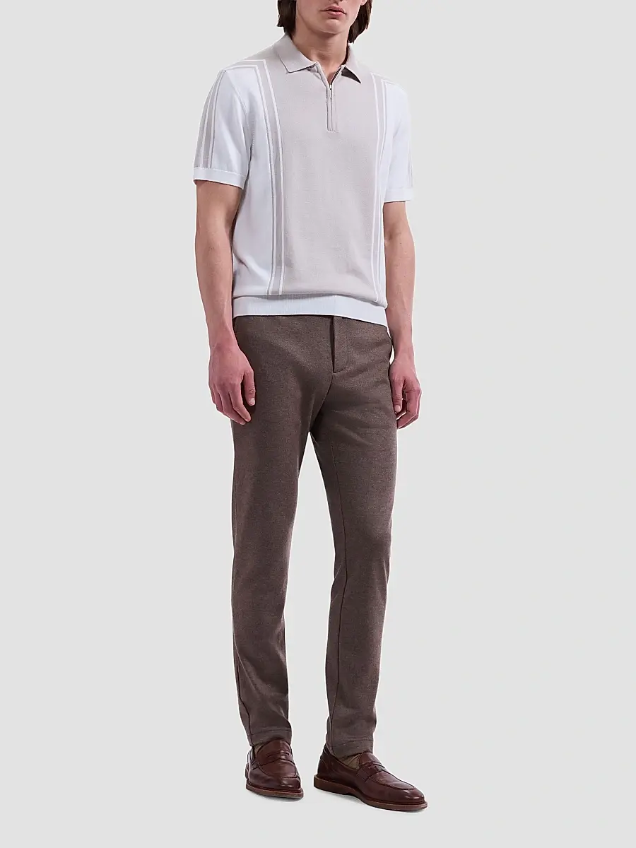 Bugatchi Men's Quarter-Zip Polo Sweater | Thumbnail 2 Bugatchi Men's Quarter-Zip Polo Sweater | Thumbnail 2