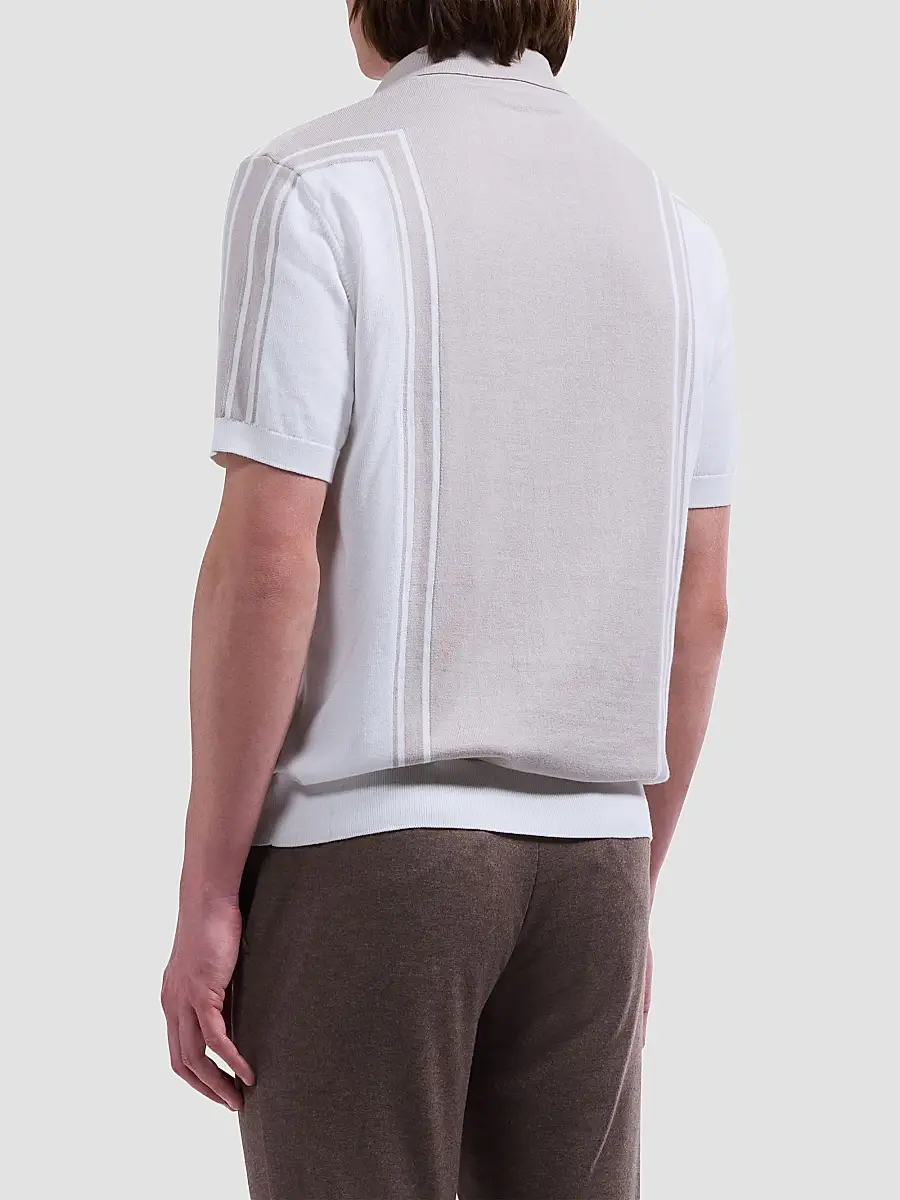 Bugatchi Men's Quarter-Zip Polo Sweater | Thumbnail 3 Bugatchi Men's Quarter-Zip Polo Sweater | Thumbnail 3