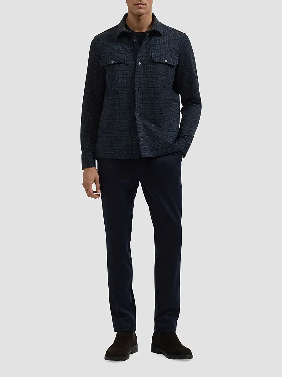 Bugatchi Men's Button-Front Knit Shirt Jacket | Thumbnail 2