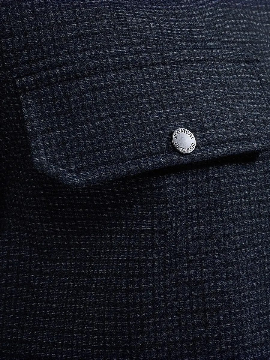Bugatchi Men's Button-Front Knit Shirt Jacket | Thumbnail 6
