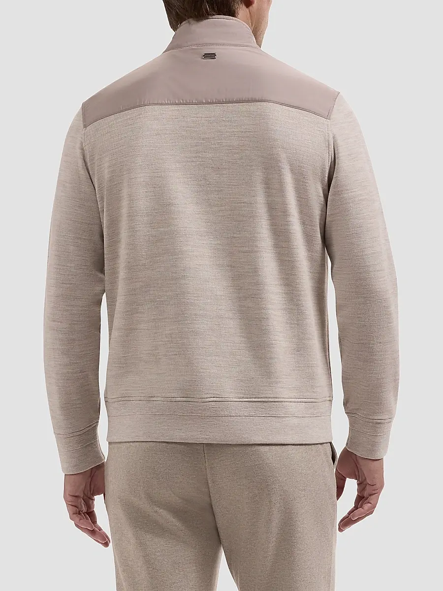Bugatchi Men's Knit Full-Zip Jacket | Thumbnail 3 Bugatchi Men's Knit Full-Zip Jacket | Thumbnail 3