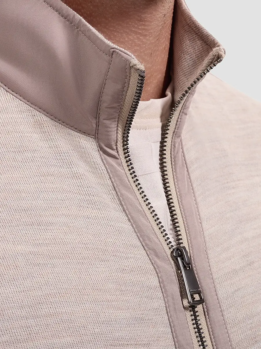 Bugatchi Men's Knit Full-Zip Jacket | Thumbnail 5 Bugatchi Men's Knit Full-Zip Jacket | Thumbnail 5