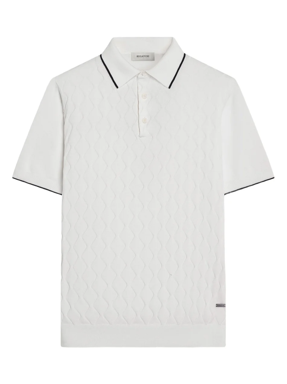 Bugatchi Men's Argyle-Stitched Polo Sweater | Thumbnail 1 Bugatchi Men's Argyle-Stitched Polo Sweater | Thumbnail 1