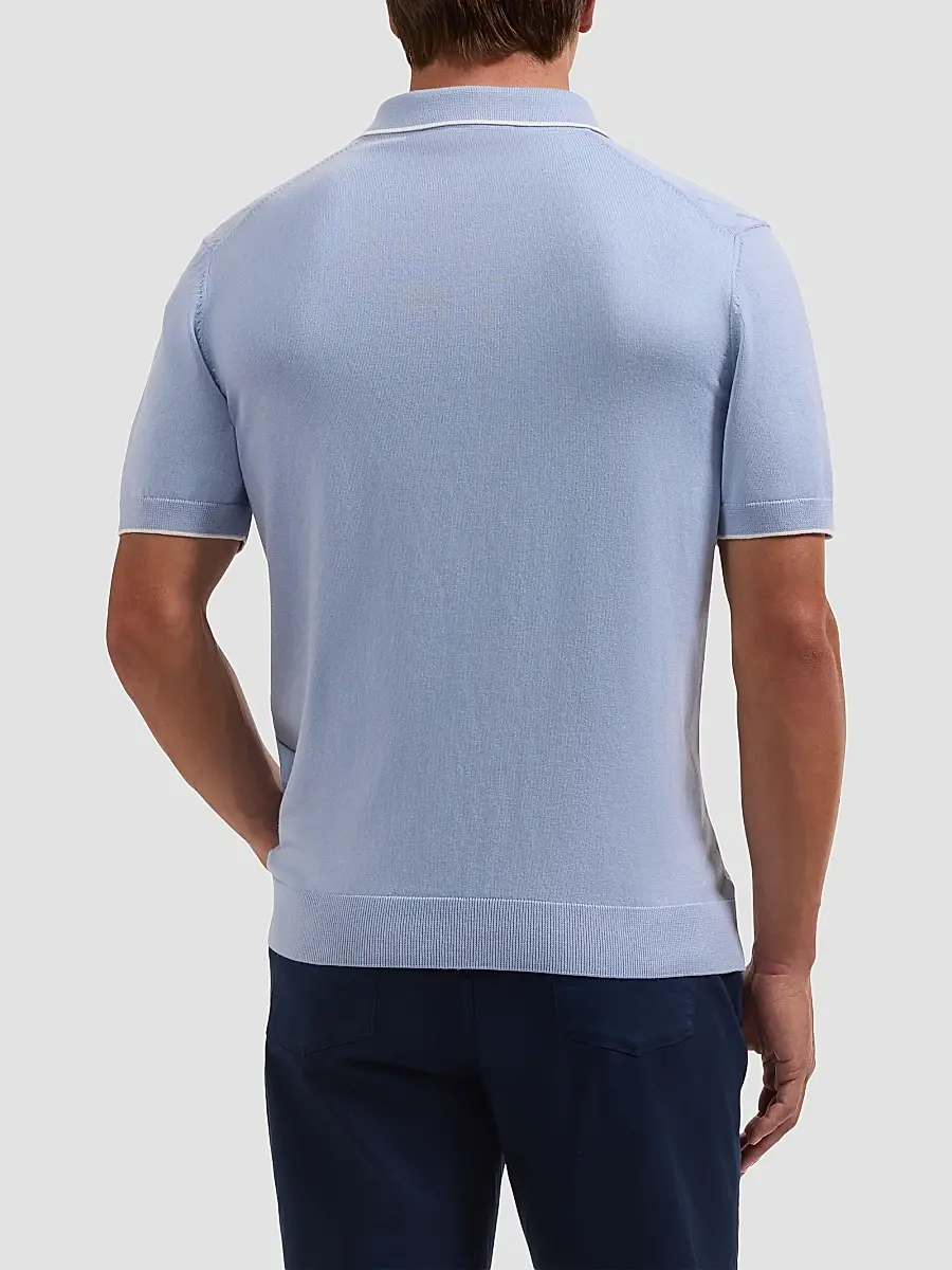 Bugatchi Men's Argyle-Stitched Polo Sweater | Thumbnail 3 Bugatchi Men's Argyle-Stitched Polo Sweater | Thumbnail 3