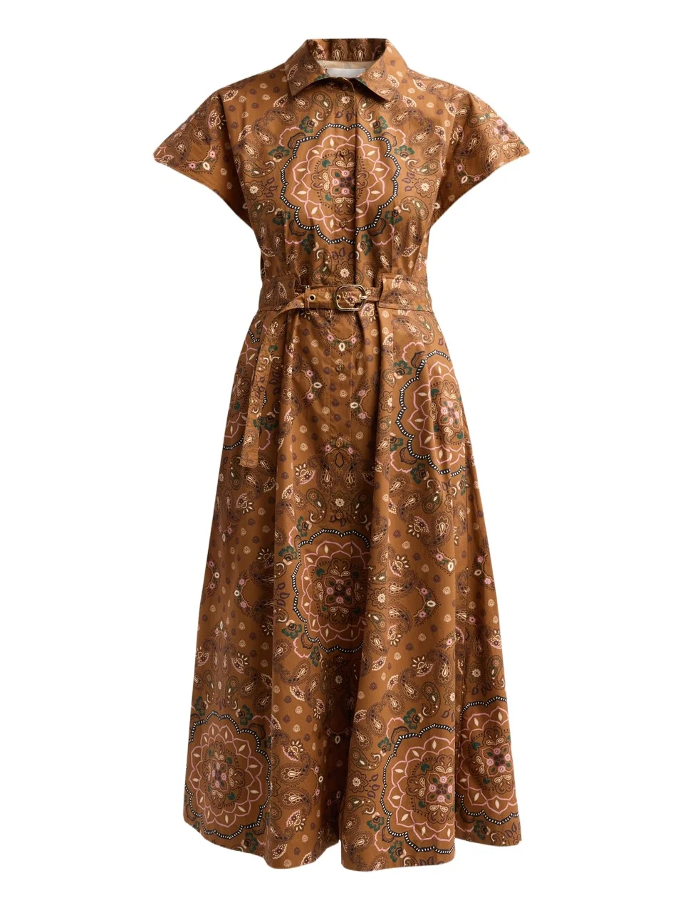 Women's Sawyer Floral Cotton Poplin Midi Shirtdress Women's Sawyer Floral Cotton Poplin Midi Shirtdress