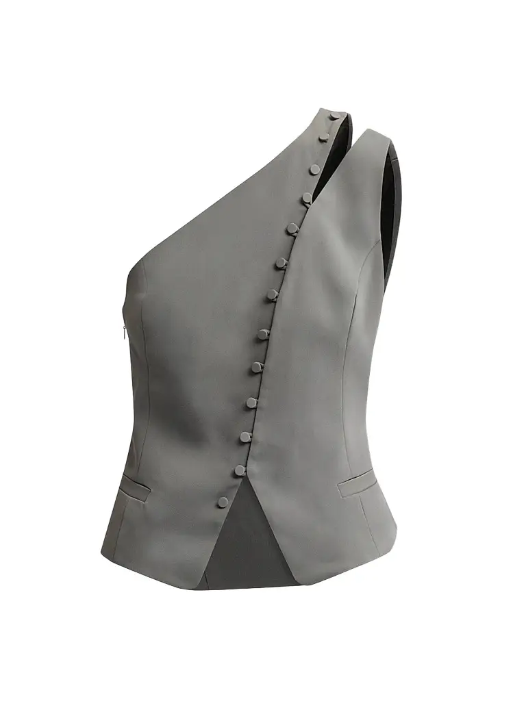 L'Agence Women's Zinnia One-Shoulder Vest