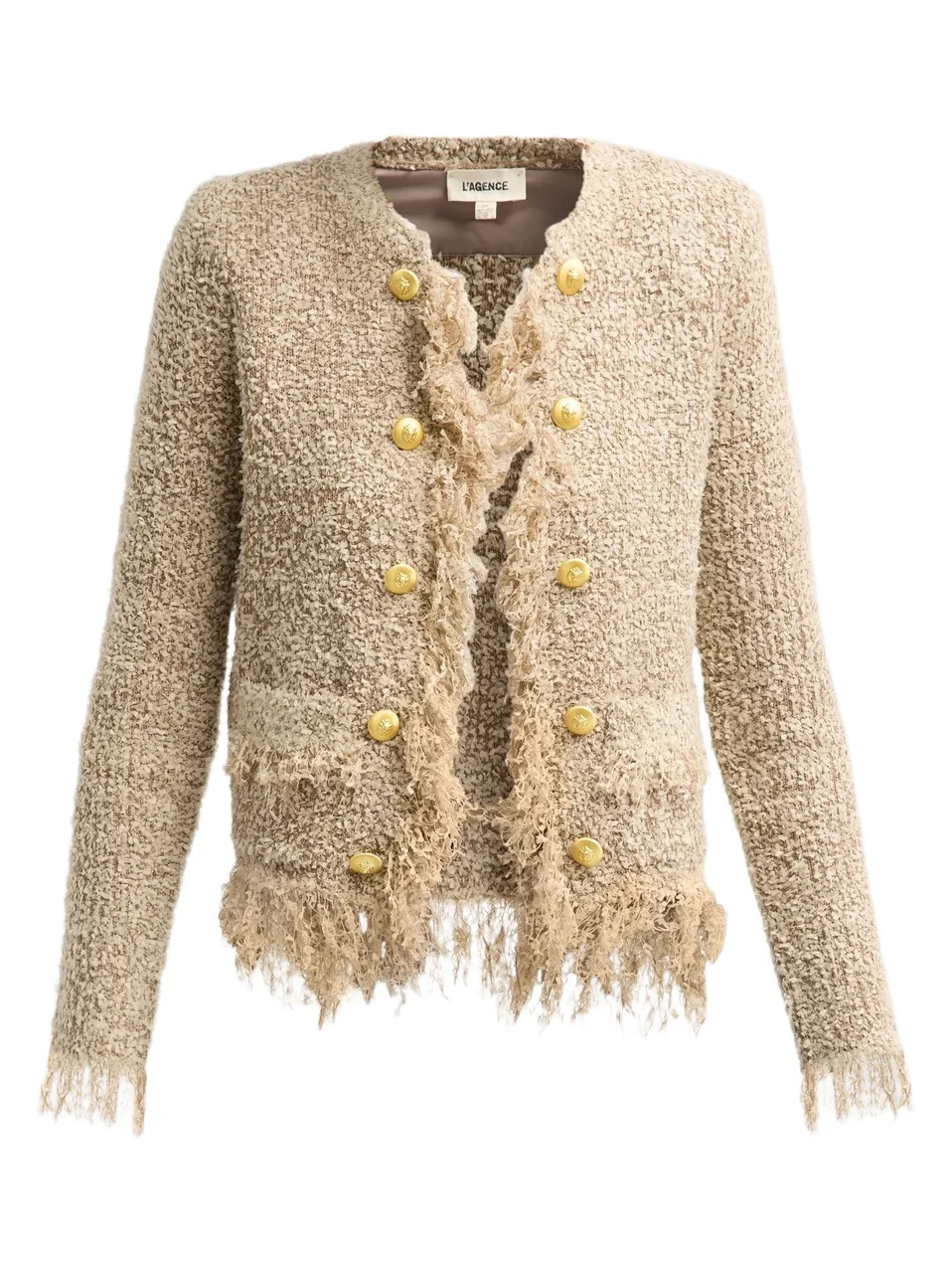 Women's Mireille Fringe-Trim Cardigan Women's Mireille Fringe-Trim Cardigan