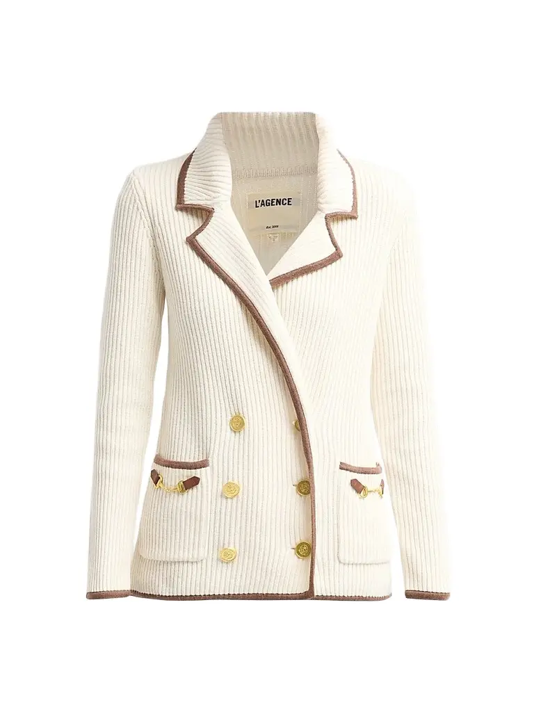 L'Agence Women's Ranch Knit Blazer
