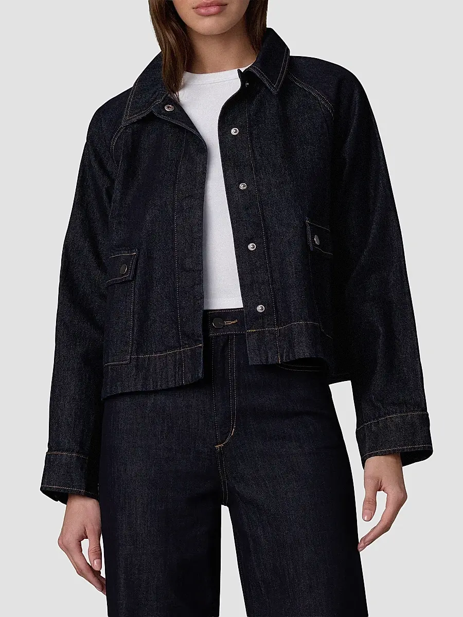Joe's Jeans Women's The Patch Pocket Swing Jacket | Thumbnail 4 Joe's Jeans Women's The Patch Pocket Swing Jacket | Thumbnail 4