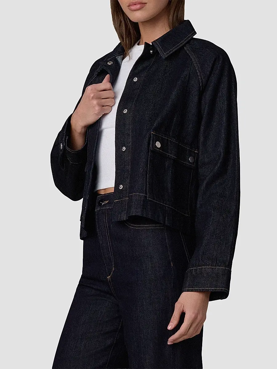 Joe's Jeans Women's The Patch Pocket Swing Jacket | Thumbnail 5 Joe's Jeans Women's The Patch Pocket Swing Jacket | Thumbnail 5