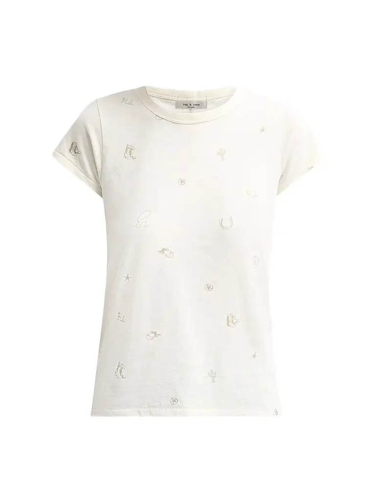 rag & bone Women's All Over Rodeo T-Shirt