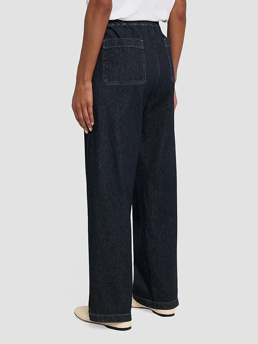 Eileen Fisher Women's Stretch Knit Wide-Leg Pants | Thumbnail 3 Eileen Fisher Women's Stretch Knit Wide-Leg Pants | Thumbnail 3