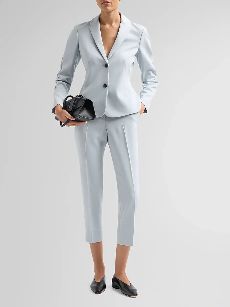 Theory Women's Shaped Crêpe Blazer | Thumbnail 2