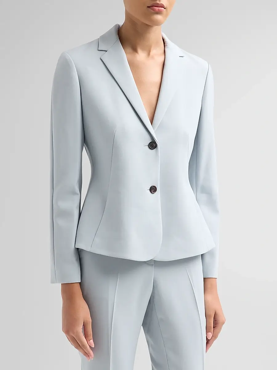 Theory Women's Shaped Crêpe Blazer | Thumbnail 4