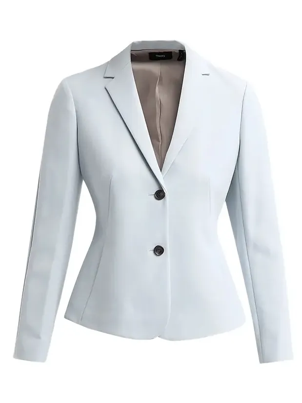 Theory Women's Shaped Crêpe Blazer
