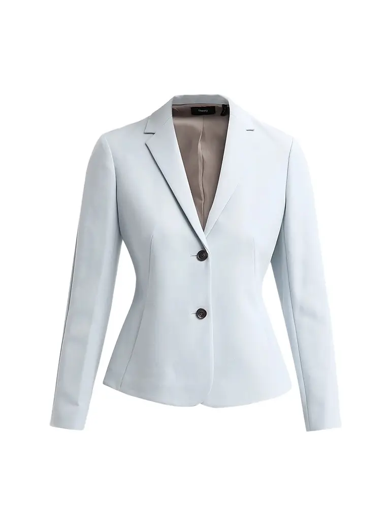Theory Women's Shaped Crêpe Blazer