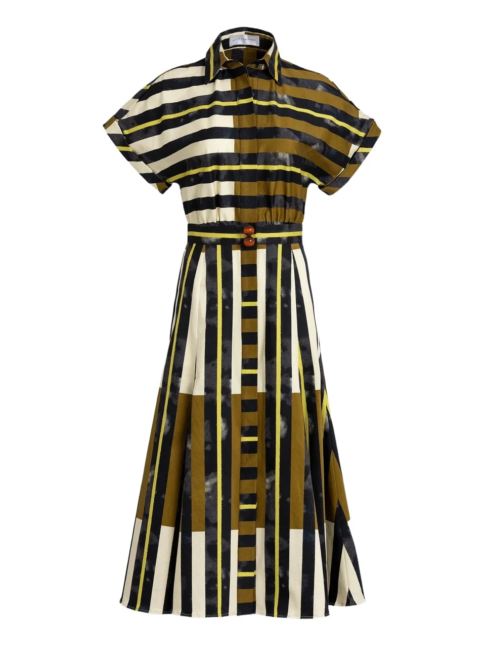 Silvia Tcherassi Women's Noor Printed Cotton Shirtdress