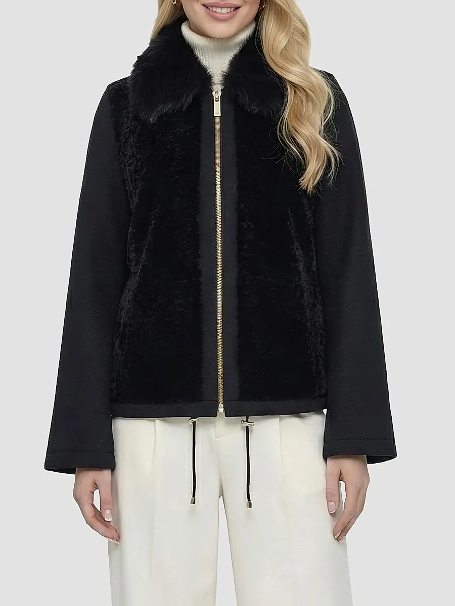 Gorski Women's Wool Coat Crafted | Thumbnail 3 Gorski Women's Wool Coat Crafted | Thumbnail 3