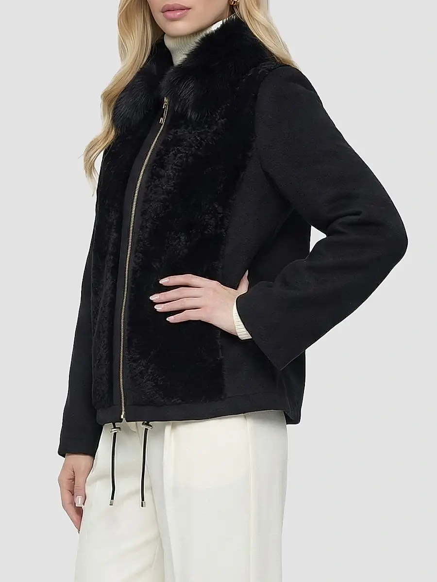Gorski Women's Wool Coat Crafted | Thumbnail 4 Gorski Women's Wool Coat Crafted | Thumbnail 4