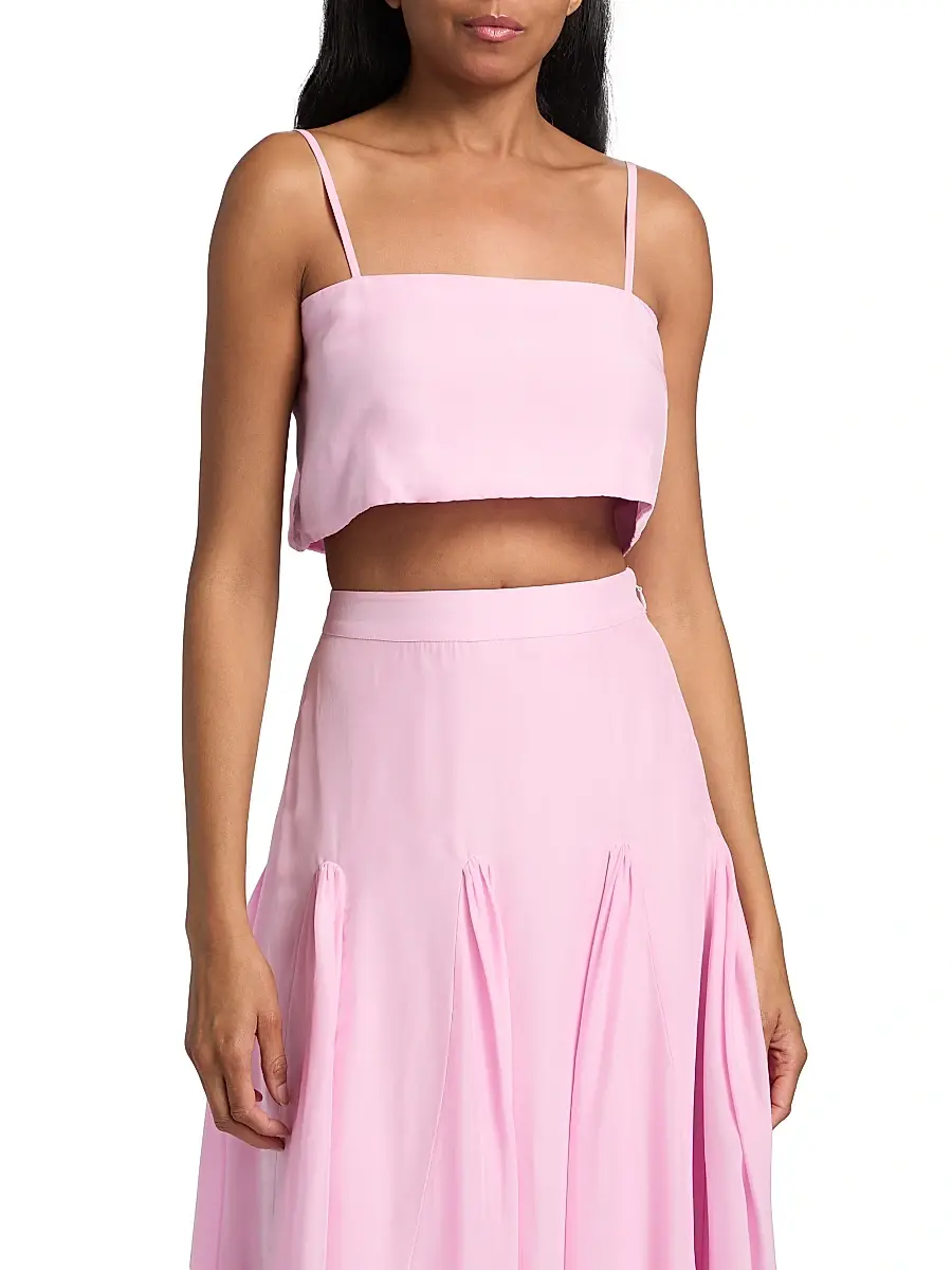 AZEEZA Women's Walton Poplin Crop Top | Thumbnail 3 AZEEZA Women's Walton Poplin Crop Top | Thumbnail 3