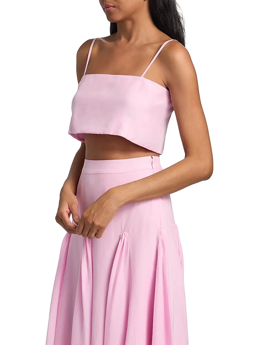 AZEEZA Women's Walton Poplin Crop Top | Thumbnail 4 AZEEZA Women's Walton Poplin Crop Top | Thumbnail 4
