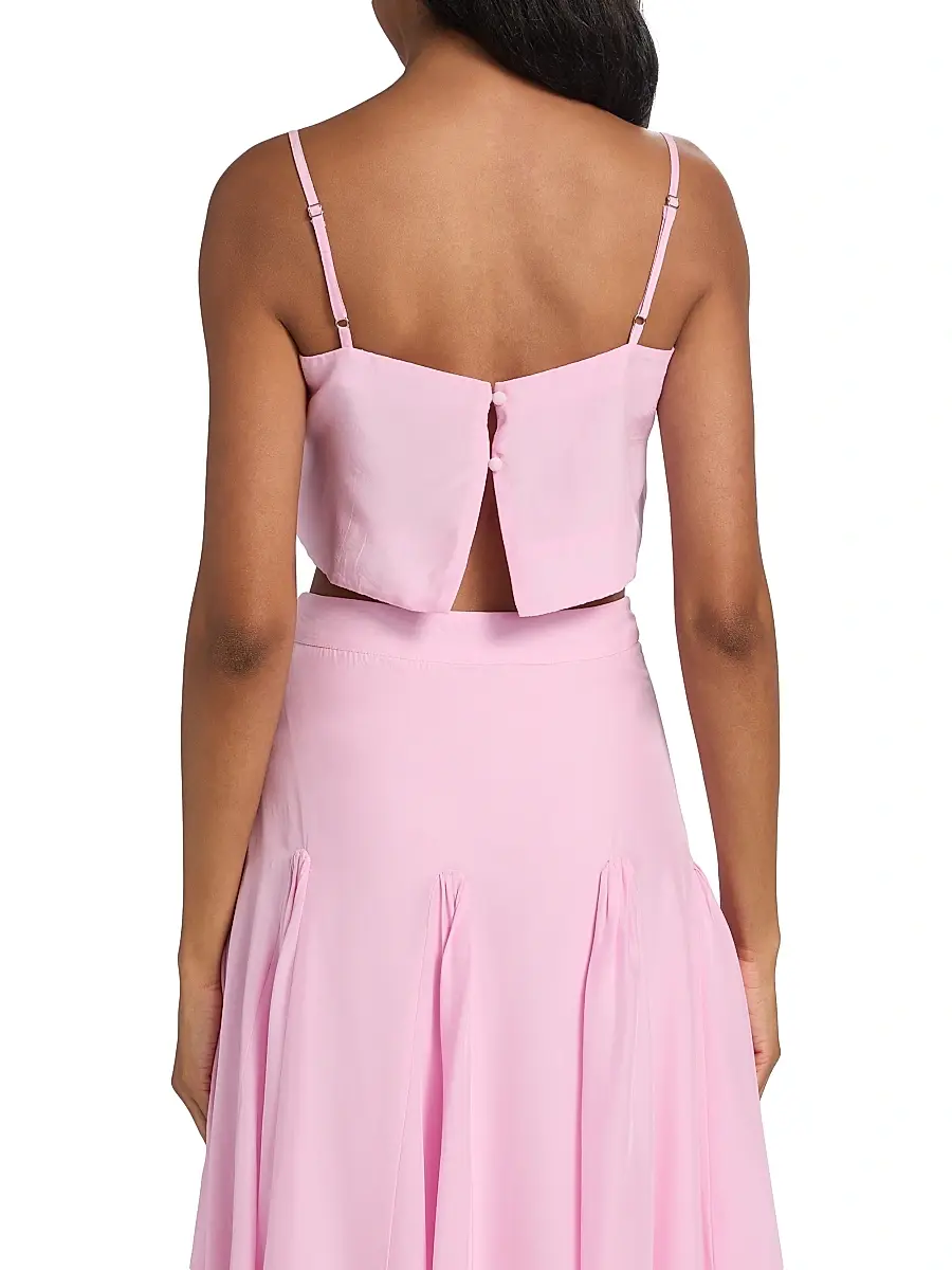 AZEEZA Women's Walton Poplin Crop Top | Thumbnail 5 AZEEZA Women's Walton Poplin Crop Top | Thumbnail 5