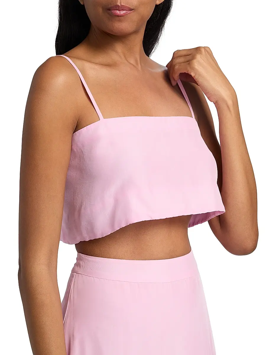 AZEEZA Women's Walton Poplin Crop Top | Thumbnail 6 AZEEZA Women's Walton Poplin Crop Top | Thumbnail 6