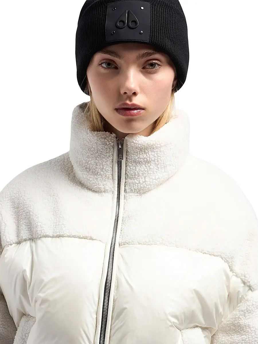 Moose Knuckles Men's Neige Wool Beanie | Thumbnail 2