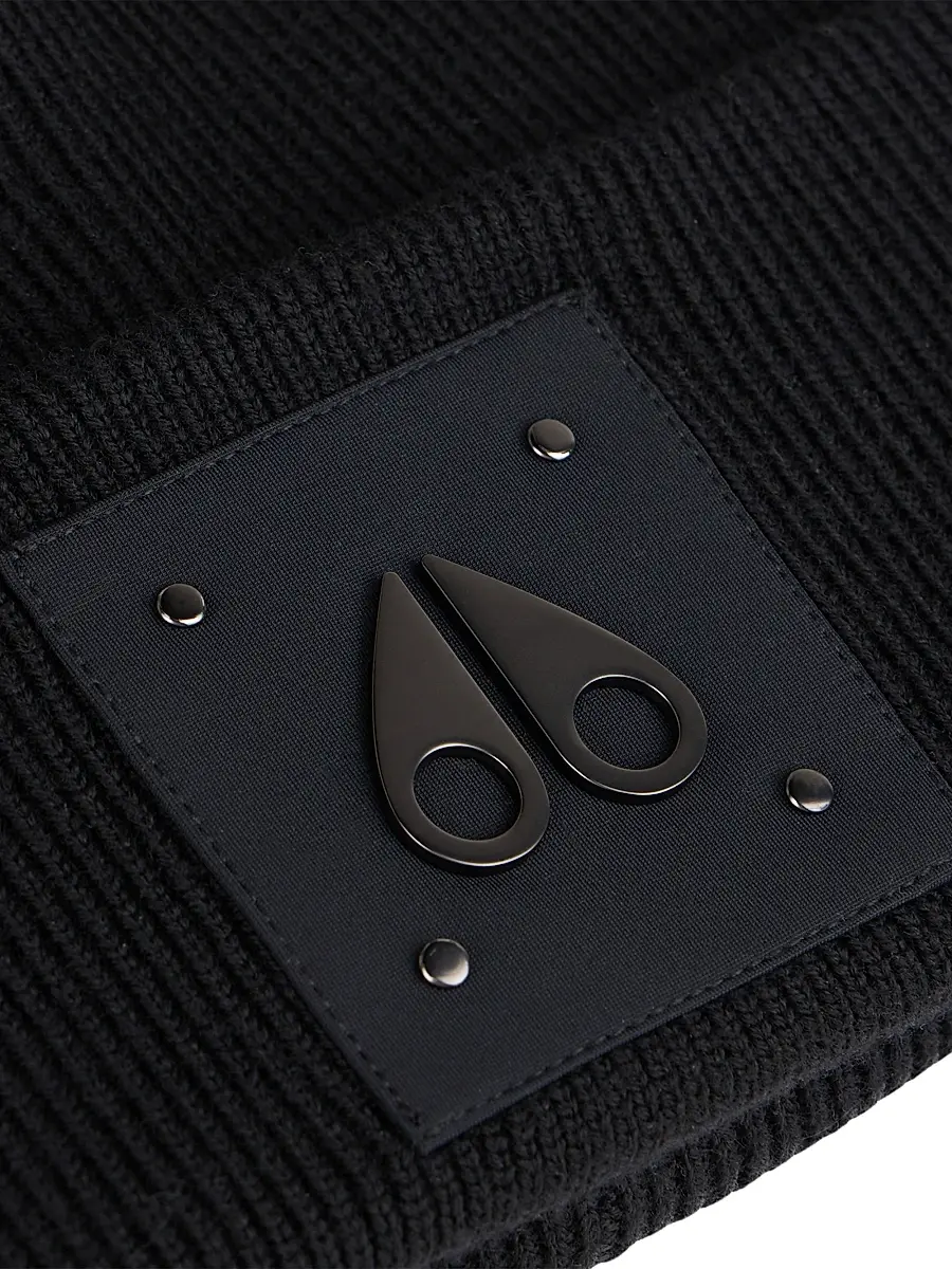 Moose Knuckles Men's Neige Wool Beanie | Thumbnail 4