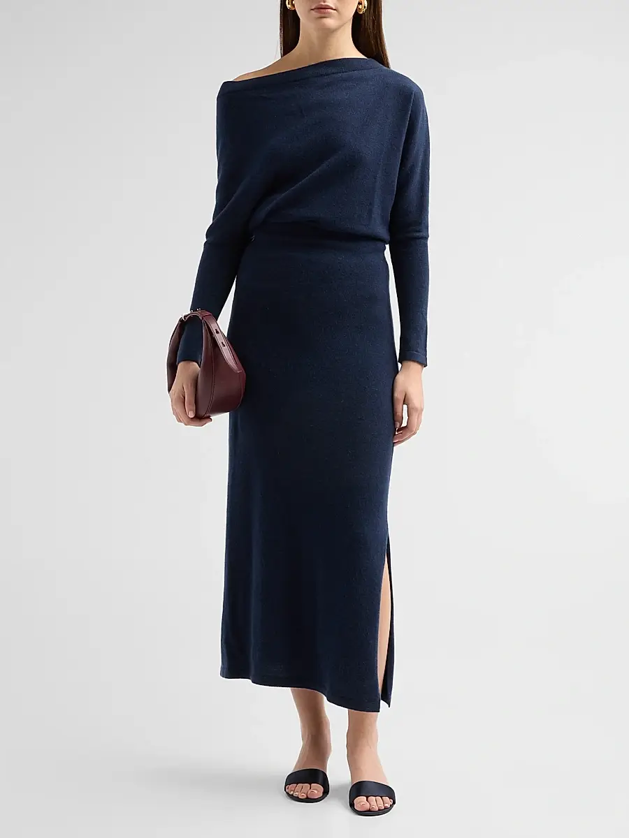 Altuzarra Women's Kasos One-Shoulder Drape Midi-Dress | Thumbnail 2