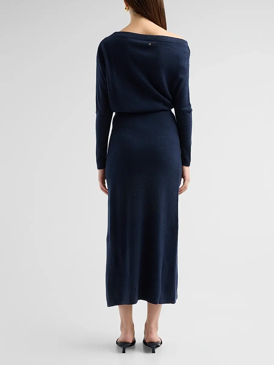 Altuzarra Women's Kasos One-Shoulder Drape Midi-Dress | Thumbnail 3