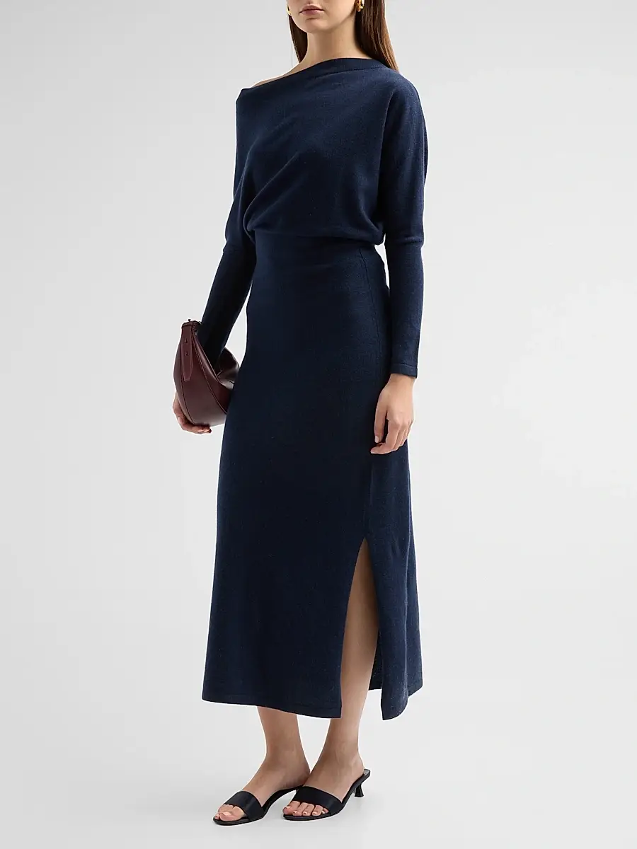 Altuzarra Women's Kasos One-Shoulder Drape Midi-Dress | Thumbnail 4