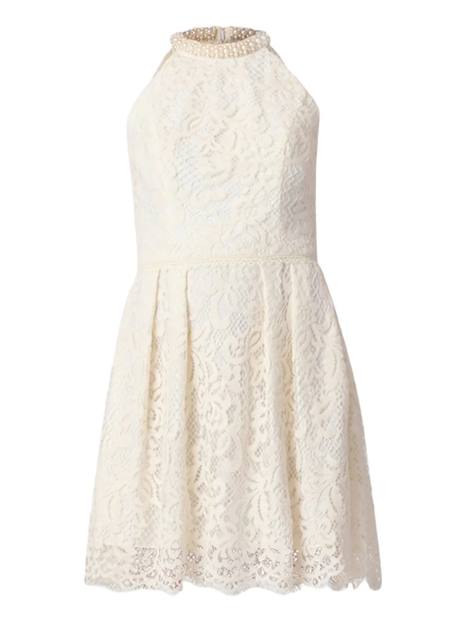 Women's Cooper Lace Embellished-Neck Mini Dress Women's Cooper Lace Embellished-Neck Mini Dress